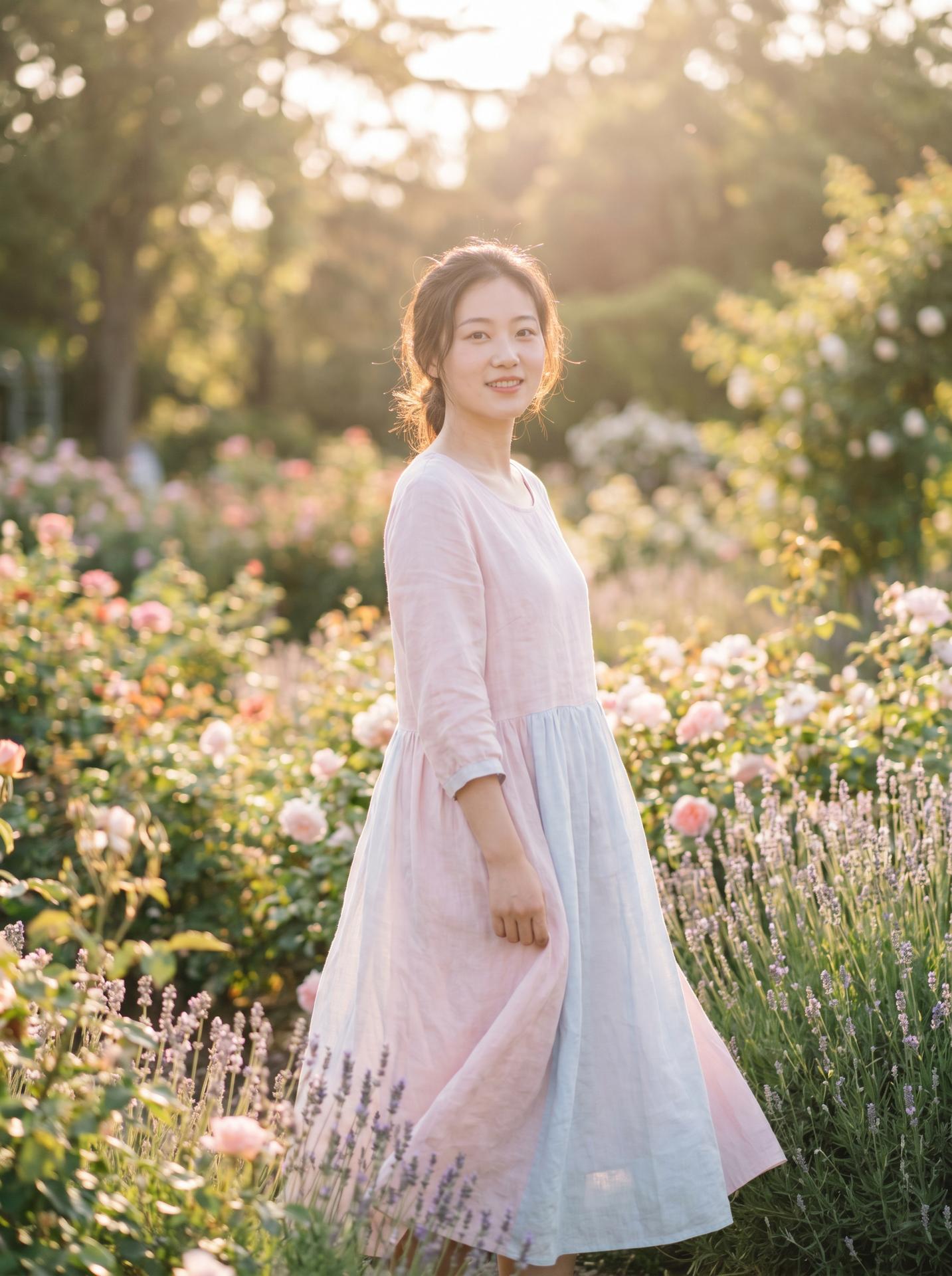 福利姬美图：清新自然美少女写真