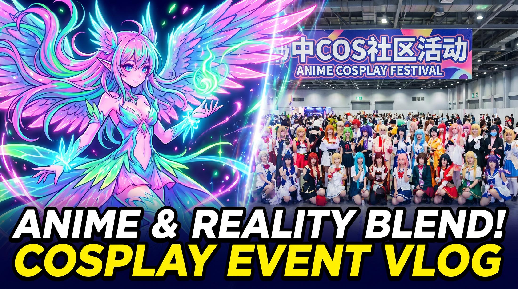 福利姬二次元：漫展Cosplay活动合影